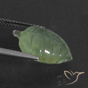 7.07克拉天然葡萄石，花式切割，半透明