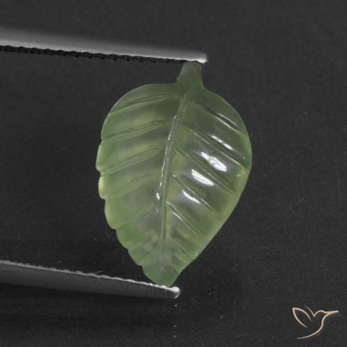4.62ct 天然 黄绿色 葡萄石, 花式切割, 半透明