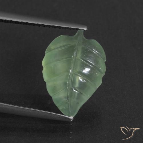 4.86ct 天然 浅绿色 葡萄石, 花式切割, 半透明