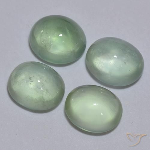 5.50克拉天然葡萄石，椭圆形，透明