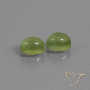 2.69克拉天然葡萄石，椭圆形，透明