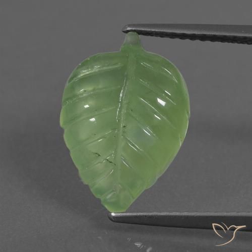 5.77ct 天然 中绿色 葡萄石, 花式切割, 透明