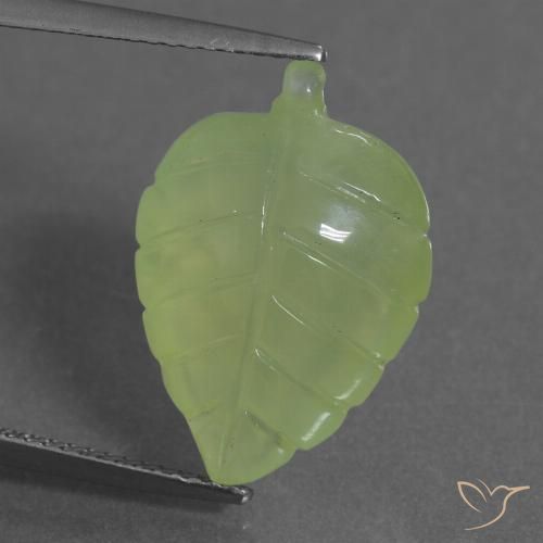 11.78ct 天然 青柠绿 葡萄石, 花式切割, 透明