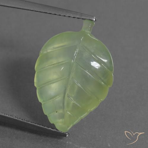 10.77ct 天然 青柠绿 葡萄石, 花式切割, 透明