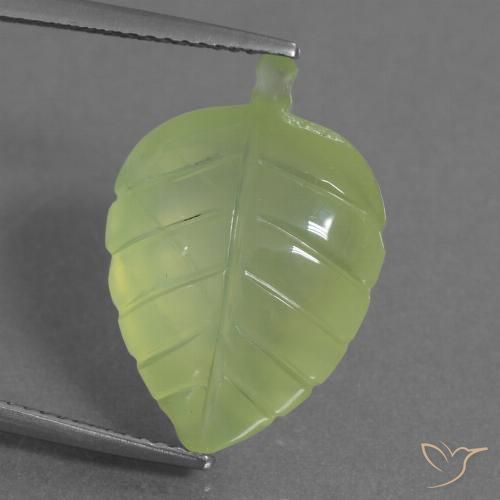 11.59ct 天然 黄绿色 葡萄石, 花式切割, 透明