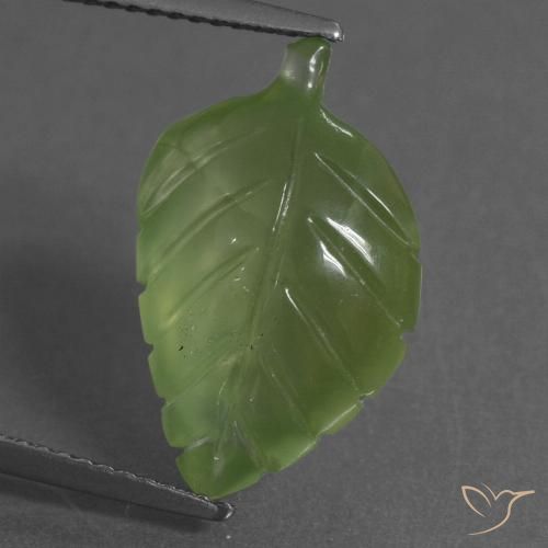 7.78ct 天然 中绿色 葡萄石, 花式切割, 透明