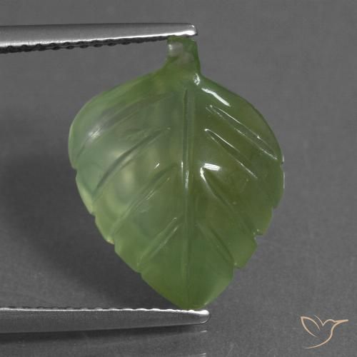 8.63ct 天然 暖绿 葡萄石, 花式切割, 透明