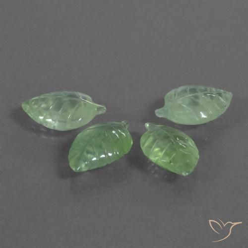 19.75ctw 天然 梨绿 葡萄石, 花式切割, 透明
