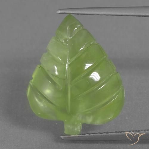 9.92ct 天然 青柠绿 葡萄石, 花式切割, 透明