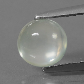 1.16克拉天然葡萄石，圆形切割，半透明