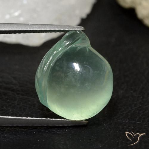 17.83ct 天然 薄荷绿 葡萄石, 花式切割, 透明