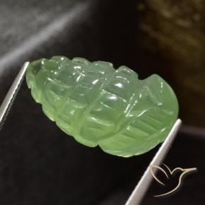 22.56克拉天然葡萄石，花式切割，半透明