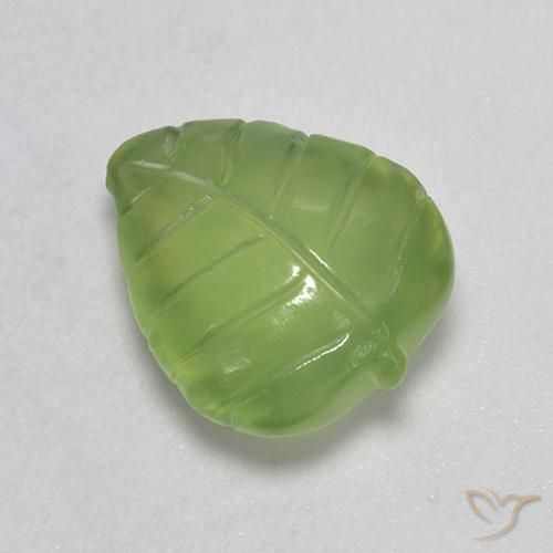4.86ct 天然 黄绿色 葡萄石, 花式切割, 透明