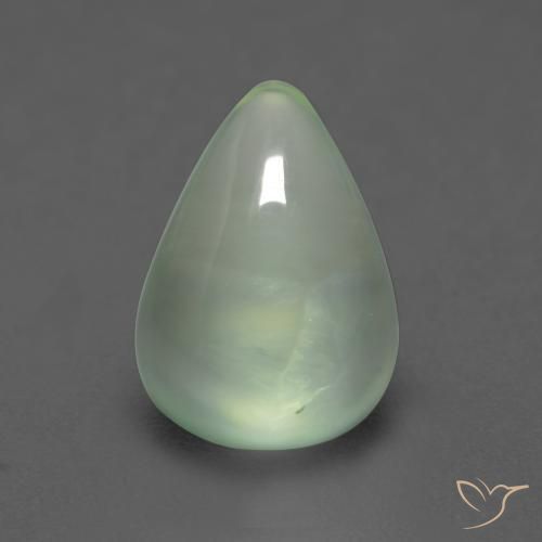 2.72克拉天然葡萄石，梨形，透明