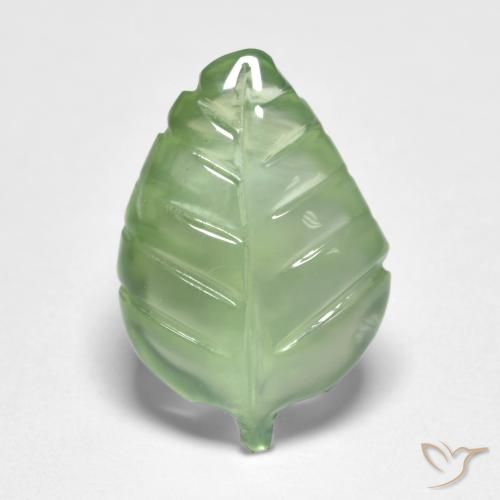 4.19ct 天然 梨绿 葡萄石, 花式切割, 透明