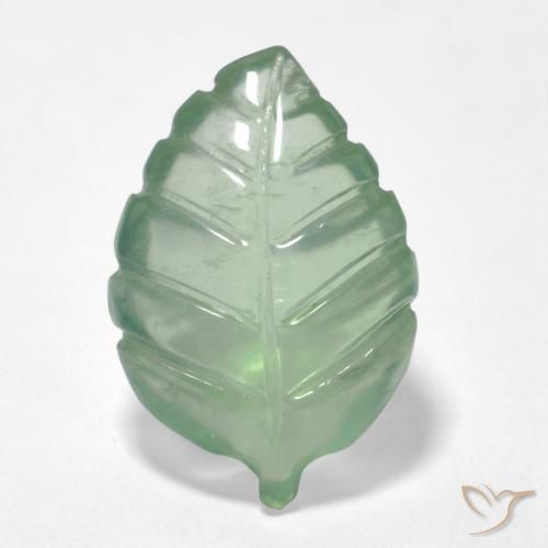 5.25ct 天然 浅梨绿色 葡萄石, 花式切割, 透明