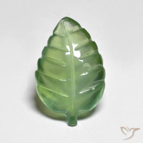 6.92ct 天然 梨绿 葡萄石, 花式切割, 透明