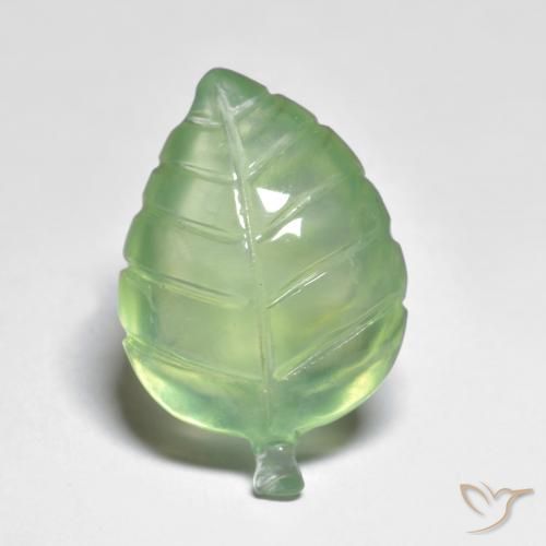 9.68ct 天然 黄绿色 葡萄石, 花式切割, 透明