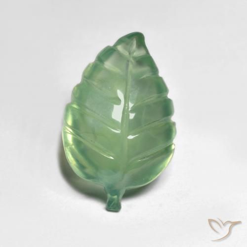 5.76ct 天然 浅绿色 葡萄石, 花式切割, 半透明