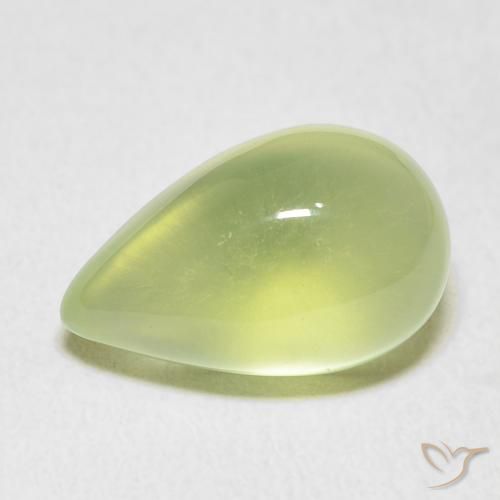 7.33ct 天然 青柠绿 葡萄石, 梨形, 透明