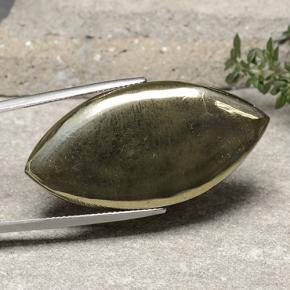 54.27克拉天然黄铁矿，榄尖形，不透明