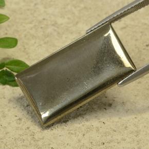 16.04克拉天然黄铁矿，狭长方形，不透明