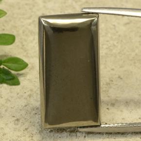 19.66克拉天然黄铁矿，狭长方形，不透明