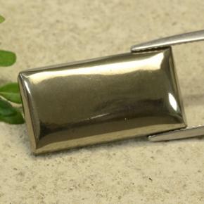 19.66克拉天然黄铁矿，狭长方形，不透明