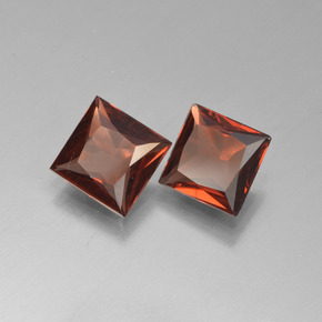 克拉天然镁铝榴石石榴石，正方形，VS