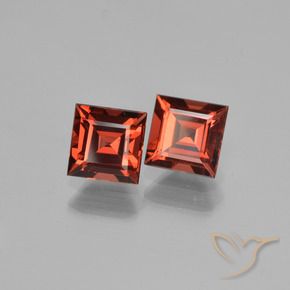 1.70克拉天然镁铝榴石石榴石，正方形，VVS-VS