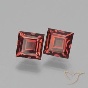 1.60克拉天然镁铝榴石石榴石，正方形，VVS-VS