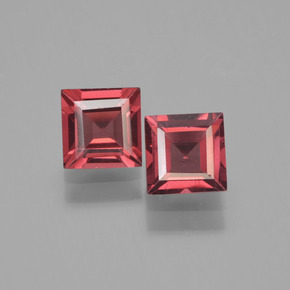 1.61克拉天然镁铝榴石石榴石，正方形，VVS