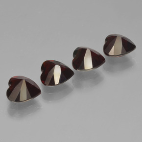 3.52克拉天然镁铝榴石石榴石，心形，VVS-VS