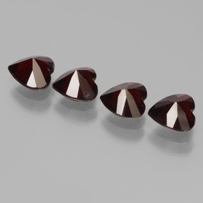 3.12克拉天然镁铝榴石石榴石，心形，VVS-VS