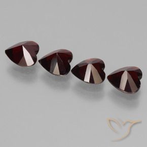 2.98克拉天然镁铝榴石石榴石，心形，VVS-VS