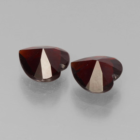 1.54克拉天然镁铝榴石石榴石，心形，VVS-VS