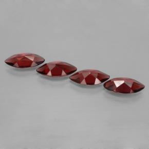 6.94天然红色镁铝榴石，马眼形，12.1×6毫米，VVS-VS