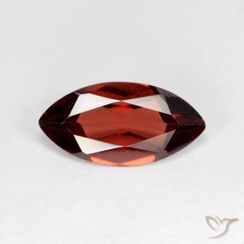 1.22ct 天然 深红色 镁铝榴石石榴石, 榄尖形, VVS-VS