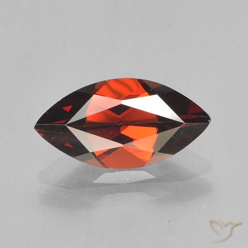 1.84ct 天然 桑格利亚红 镁铝榴石石榴石, 榄尖形, VVS-VS