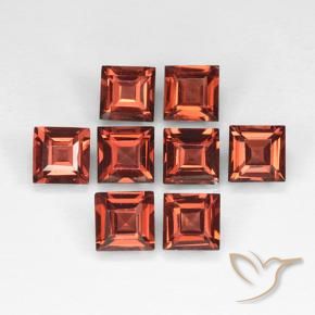 3.25克拉天然镁铝榴石石榴石，正方形，VVS-VS