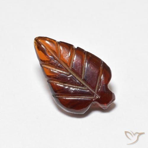2.44ct 天然 红橙色 镁铝榴石石榴石, 花式切割, 半透明