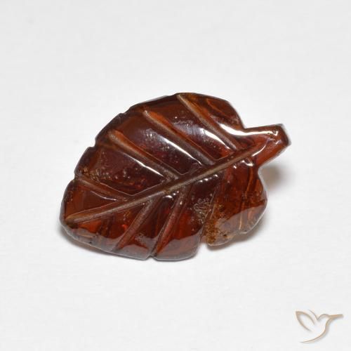 2.89ct 天然 红橙色 镁铝榴石石榴石, 花式切割, 半透明