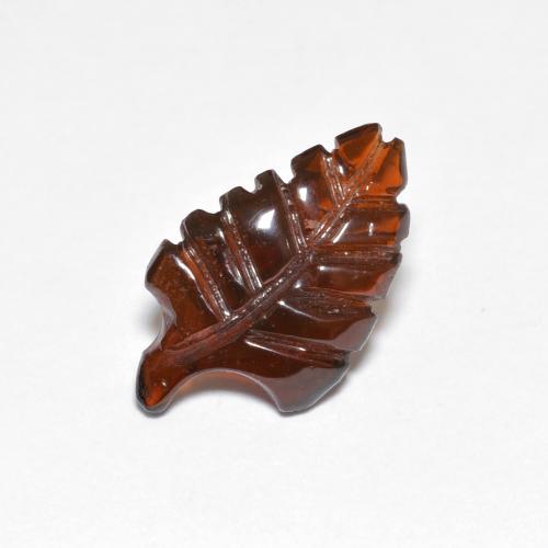 2.45克拉天然橙色镁铝榴石，异形，13.5×8.2毫米，半透明