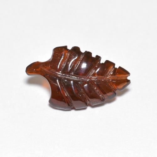 2.45克拉天然橙色镁铝榴石，异形，13.5×8.2毫米，半透明