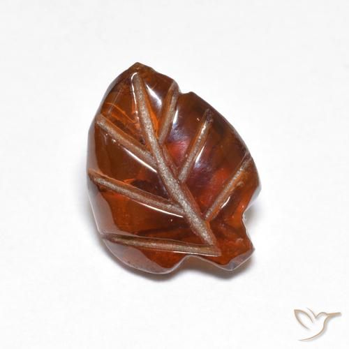 3.17ct 天然 红橙色 镁铝榴石石榴石, 花式切割, 半透明