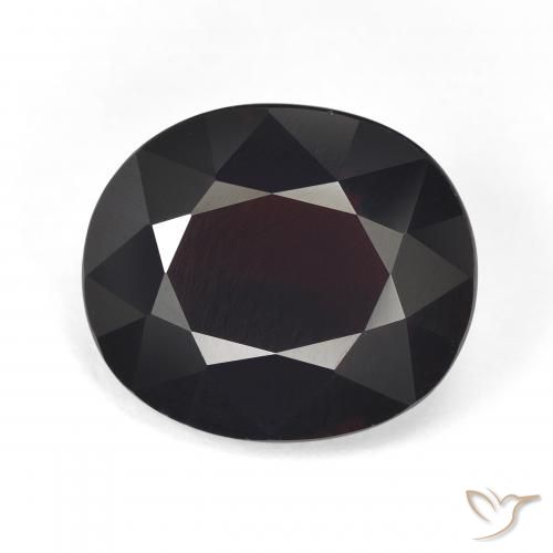 7.91ct 天然 桃花心木红 镁铝榴石石榴石, 椭圆形, VVS-VS