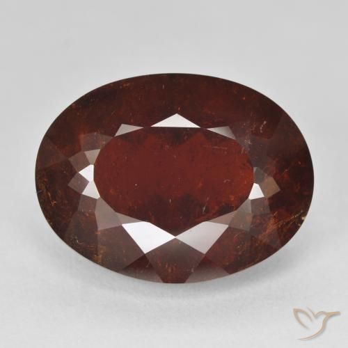 25.23ct 天然 桑格利亚红 镁铝榴石石榴石, 椭圆形, VS-SI