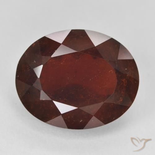 21.11ct 天然 深红色 镁铝榴石石榴石, 椭圆形, VS-SI