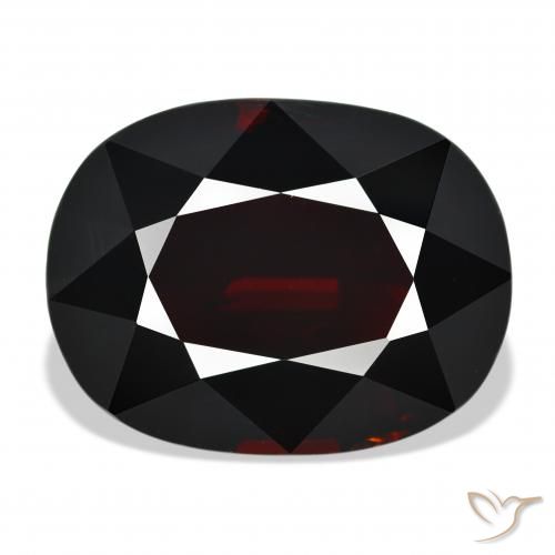 34.78ct 天然 暗红色 镁铝榴石石榴石, 椭圆形, VVS