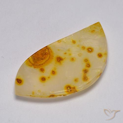36.28克拉天然石英与白铁矿，花式切割，透明